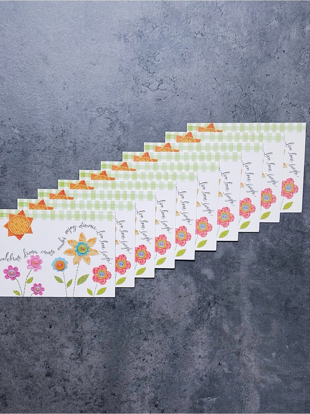 America Greetings | Celebrate... (10-count) | NOTE CARDS + WHITE ENVELOPES